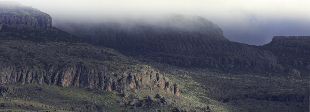 Paysage volcanique des monts Balé, en Ethiopie